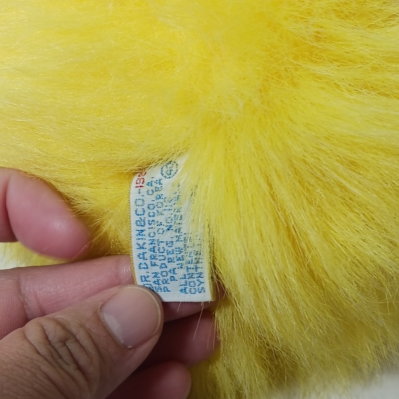 Vintage Dakin Nature Babies Plush 6” Minkys  Yellow Fluff Stuffed Animal Toy - Picture 4 of 6